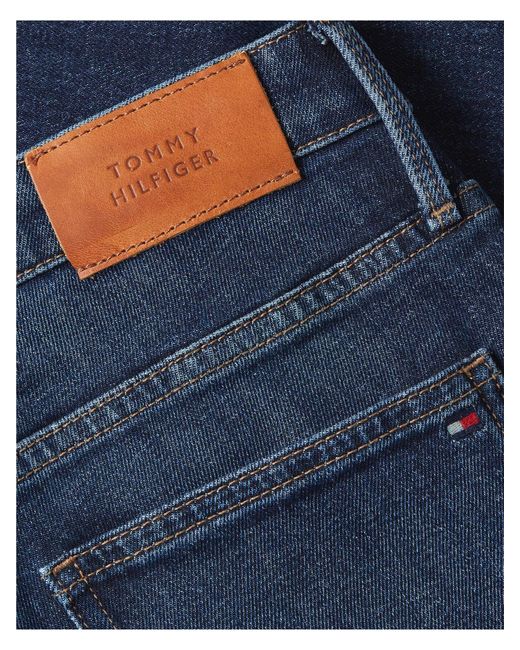 Tommy Hilfiger Blue Mid Rise Bootcut Jeans