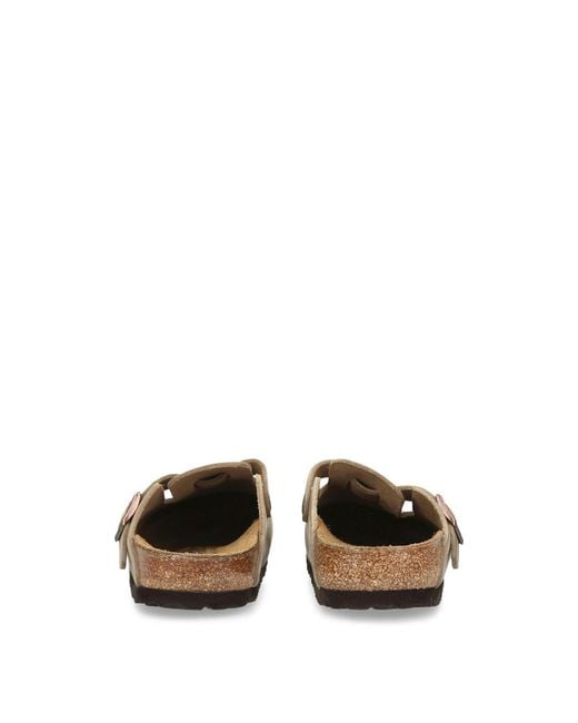 Birkenstock Gray Boston Leoi