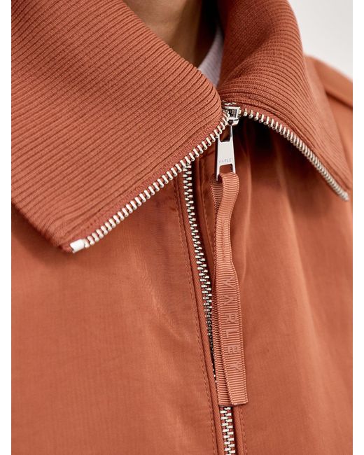 Varley Orange Lotta Blouson Jacket