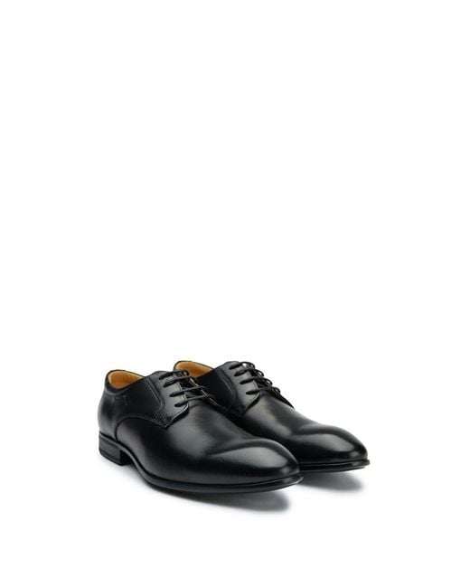 Sole Ldn White Wide Fit Derby Shoes for men