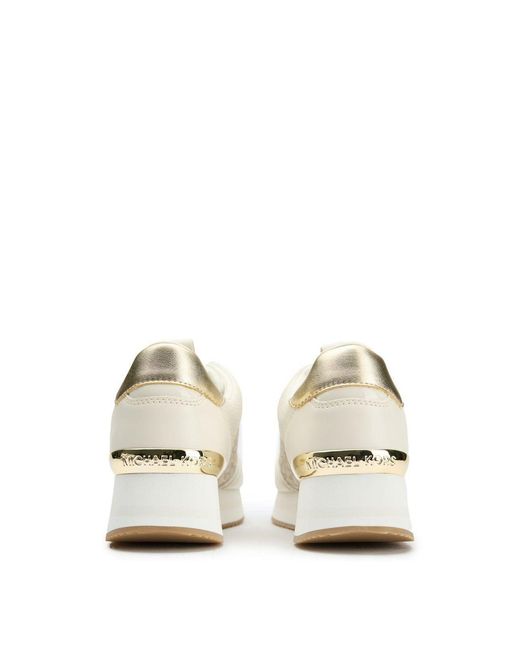 Michael Kors White Raina Trainers
