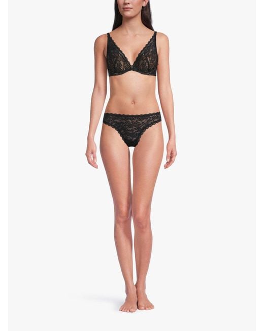 Aubade Black Rosessence Tanga