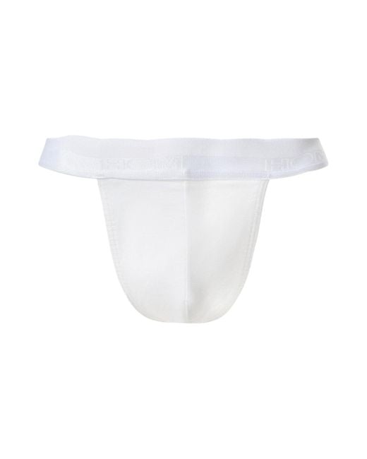 Hom White Men's Classic Tanga Briefs for men
