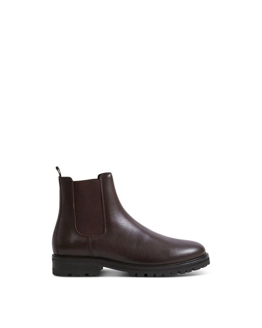 Reiss Brown Chiltern Chelsea Boots for men