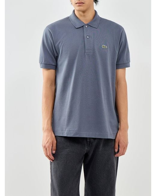 Lacoste Blue Classic Polo Shirt for men