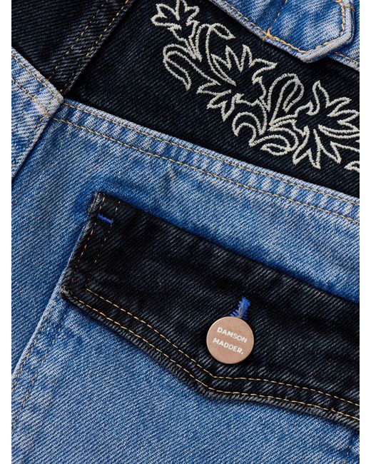 Damson Madder Blue Drew Jean Lapis Wash