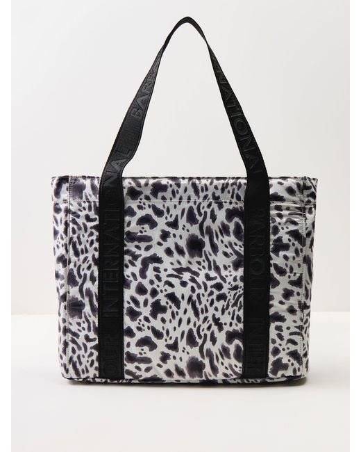 Barbour Multicolor Boulevard Tote Bag Leopard Print