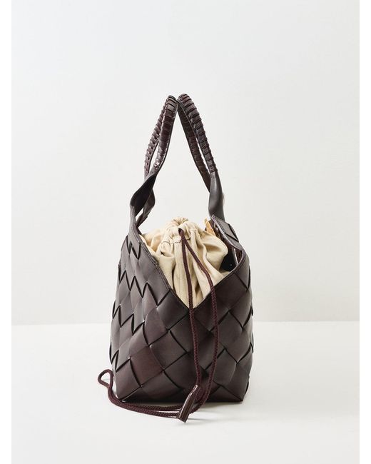 Dragon Diffusion Black Castello Shoulder Tote Bag