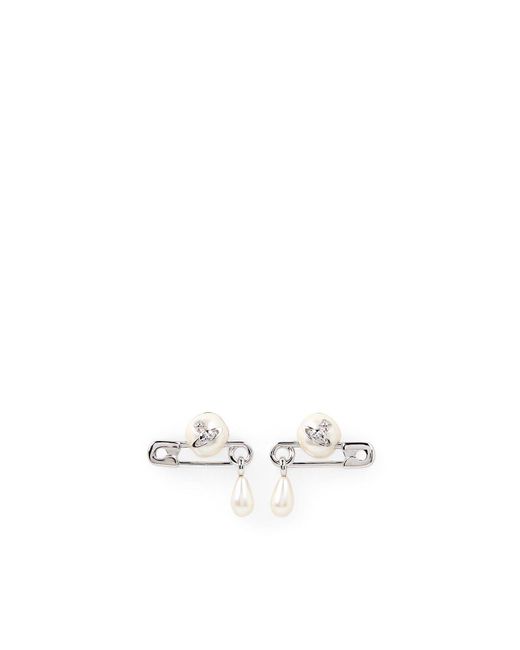 【Vivienne Westwood】CLAUDE SMALL STUD ピアス CLAUDE SMALL STUD ピアス(シルバー)（レディース）（1250951248