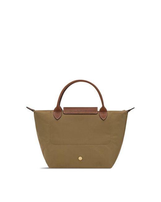 Longchamp Brown Le Pliage Original Tote Bag S