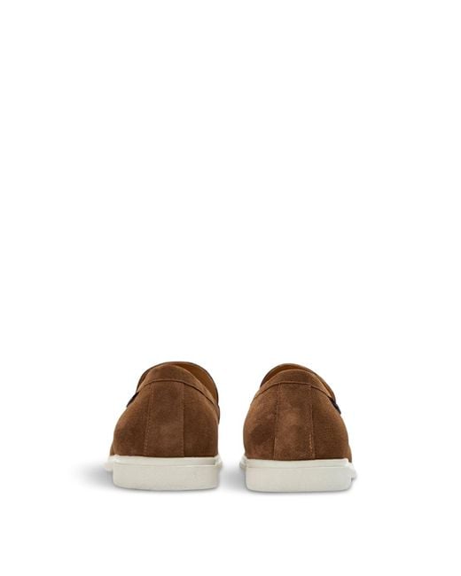 Simon Carter White Ius Slip On Shoes for men