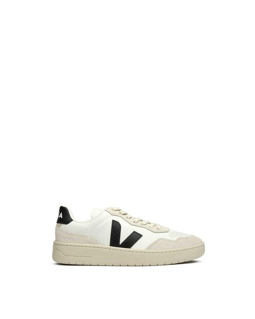 Veja White V-90 Trainers for men