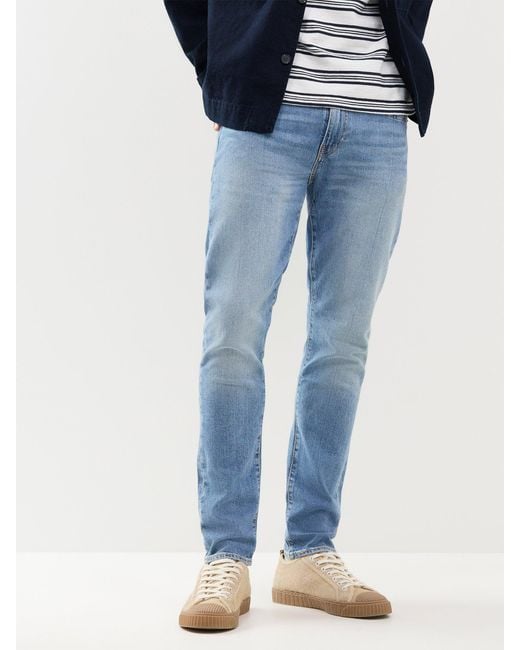 Levi's Blue 512 Slim Taper Jeans for men