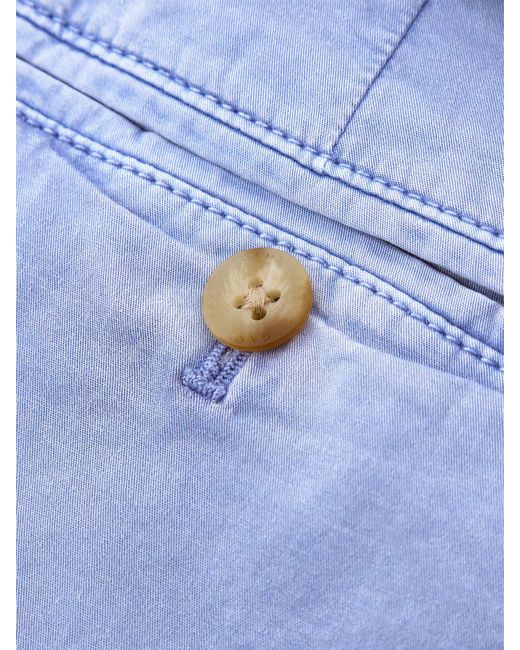 Gant Blue Sunfaded Chino Shorts for men