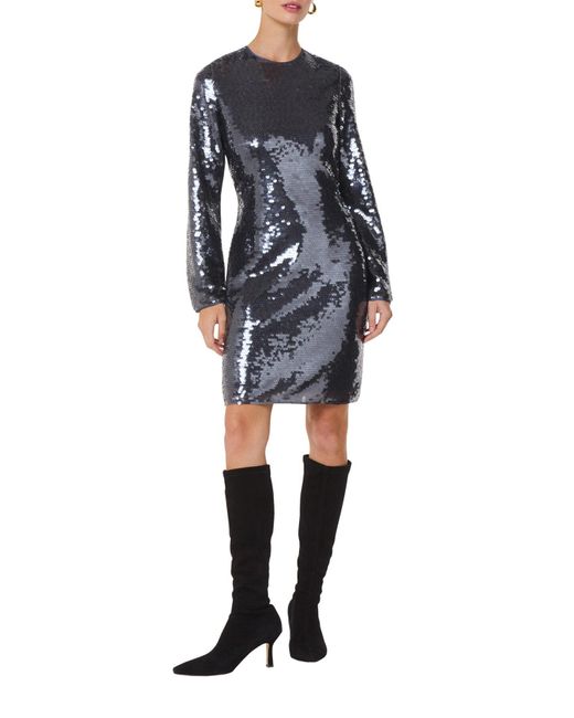 Whistles White Women's Sequin Mini Dress