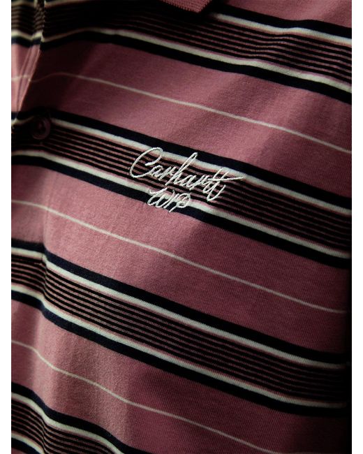 Carhartt Multicolor Long Sleeve Polo Shirt for men