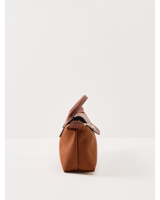 Longchamp Black Le Pliage Classic Pouch Bag