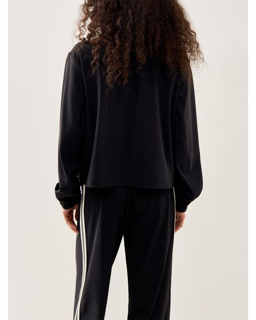 Sweaty Betty Blue Explorer Side Tape Zip Through Midlayer