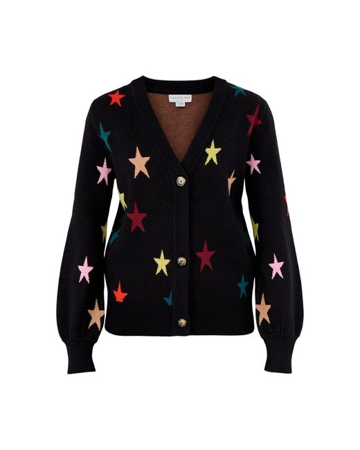 Never Fully Dressed Black Star Cardigan