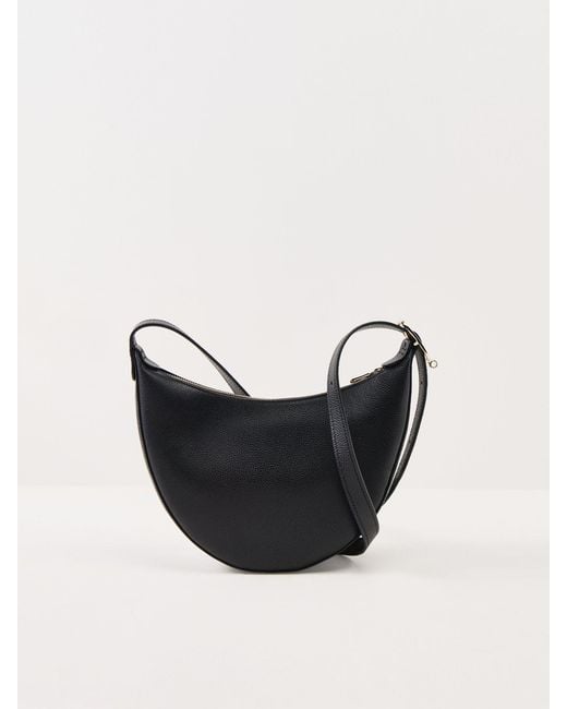Longchamp Black Le Foulonné Small Crossbody Bag