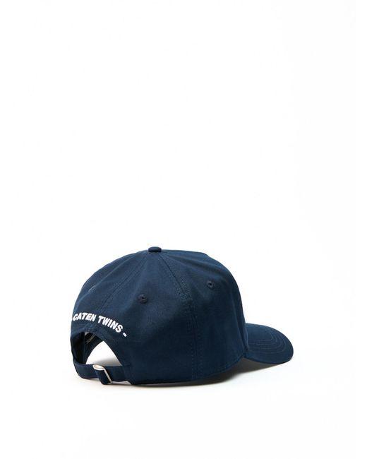 DSquared² Blue Men's Canadian Flag Baseball Cap for men