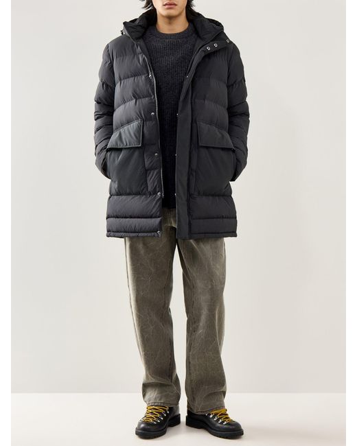 Barbour Blue Puffer Jacket for men