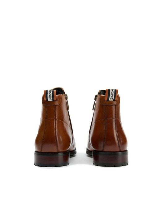 Simon Carter Brown Primrose Boots for men