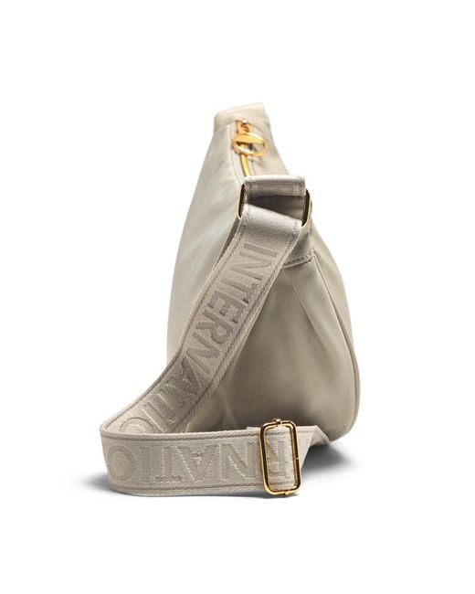 Barbour White Boulevard Sling Bag