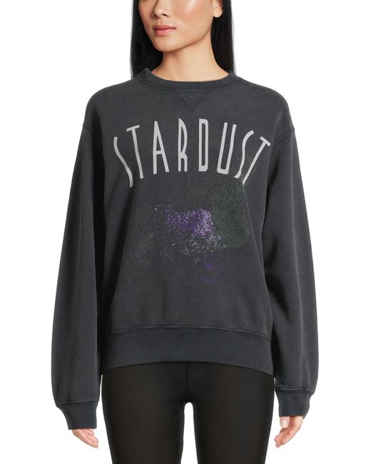 Anine Bing Women s Ramona Sweatshirt Stardust in White Lyst UK