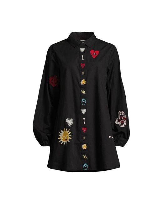 Never Fully Dressed Black Women's Sundazed Romance Austin Dress