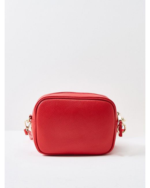 Apatchy London Red Tassel Crossbody Bag