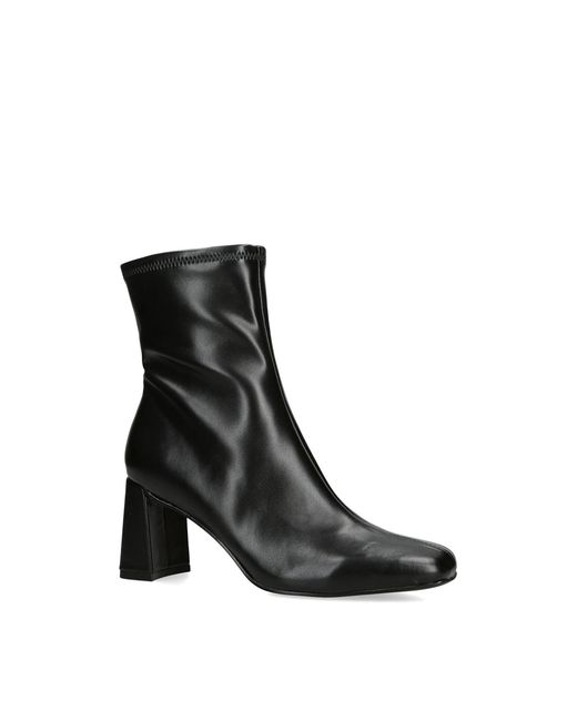 Steve Madden Black Hurst Heeled Boots