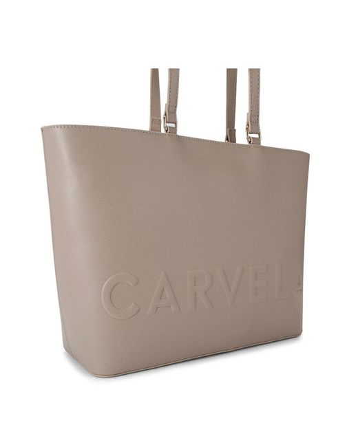 Carvela Kurt Geiger White Frame Winged Shopper Bag
