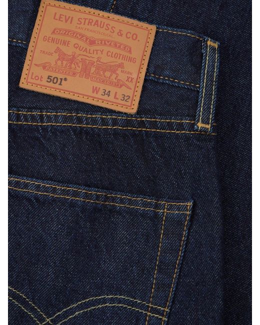 Levi's Blue 501 Original Jeans for men