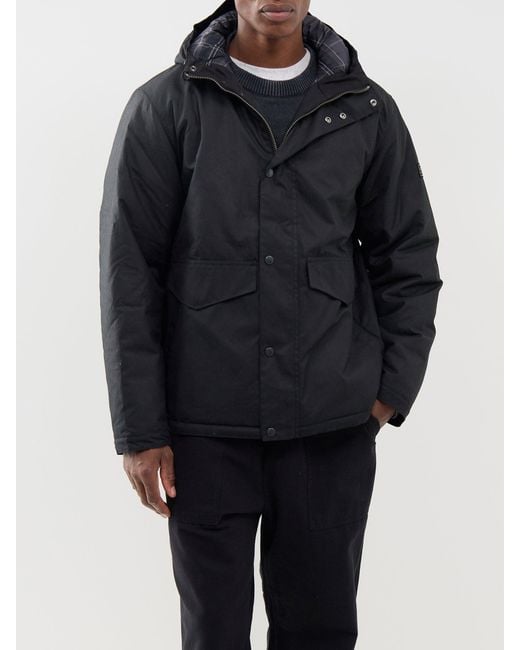 Barbour Blue Everrett Wax Jacket for men