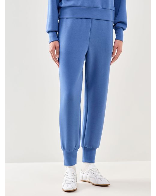 Varley Blue Slim Cuff Jogger Trousers