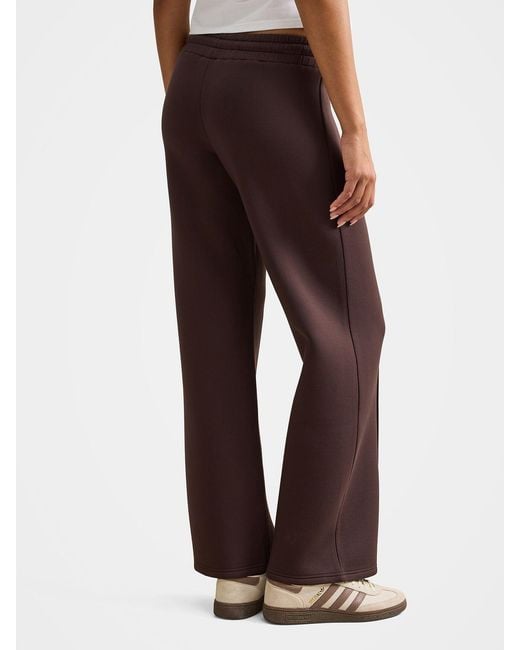 Forever New Purple Tiana Wide Leg Track Pants