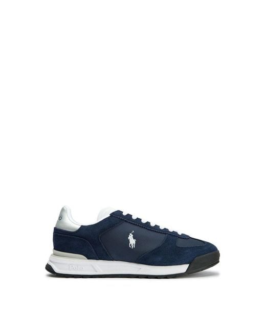 Polo Ralph Lauren Blue Varick Trainers Classic for men