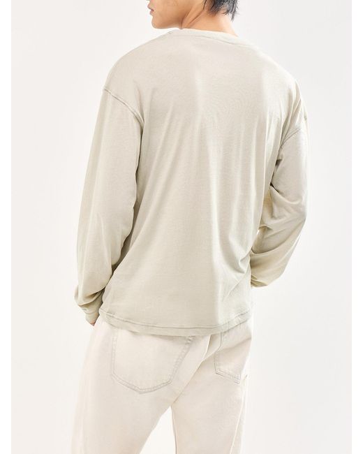 DIESEL White T-Boxt L/Phoenix T-Shirt for men