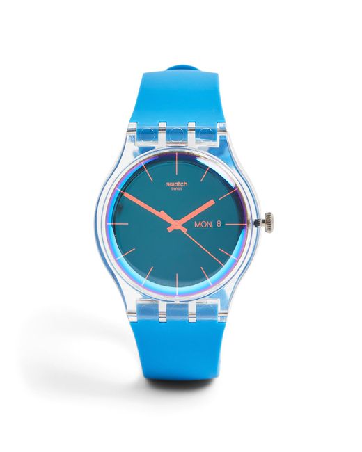 Swatch Blue Women's Pola