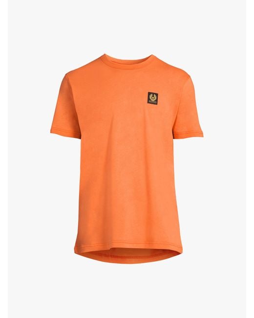 Belstaff Orange Bs T-shirt for men