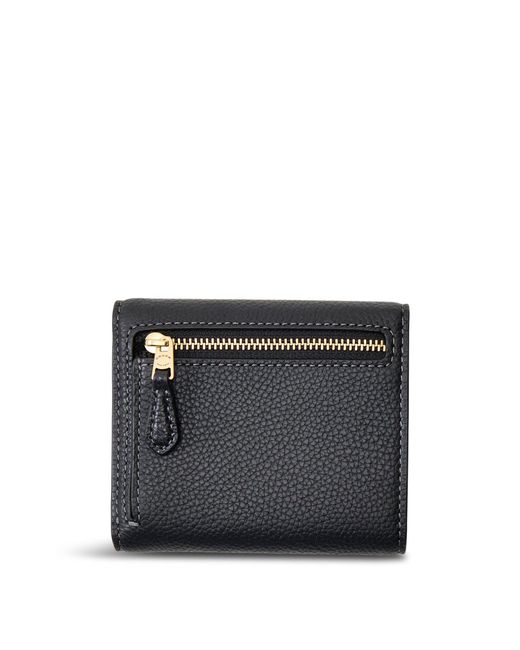 COACH Blue Essential Small Flap Wallet Bag