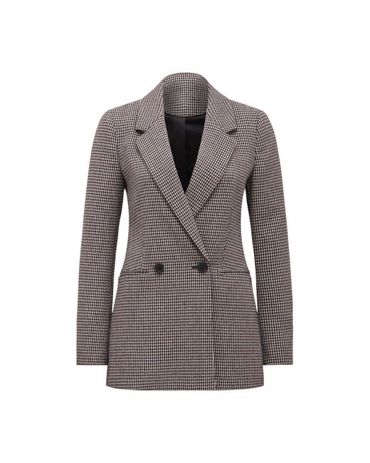 Forever New Gray Women's Kate Double Breasted Blazer