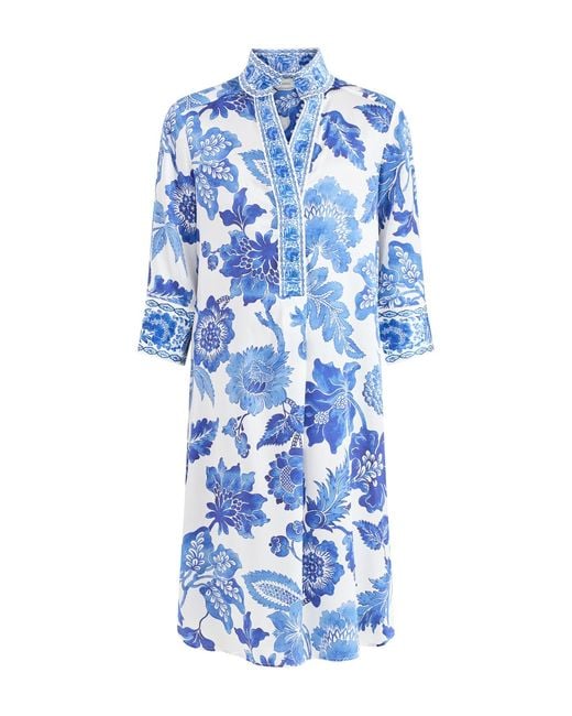 Dea Kudibal Blue Kamilles Shirt Dress