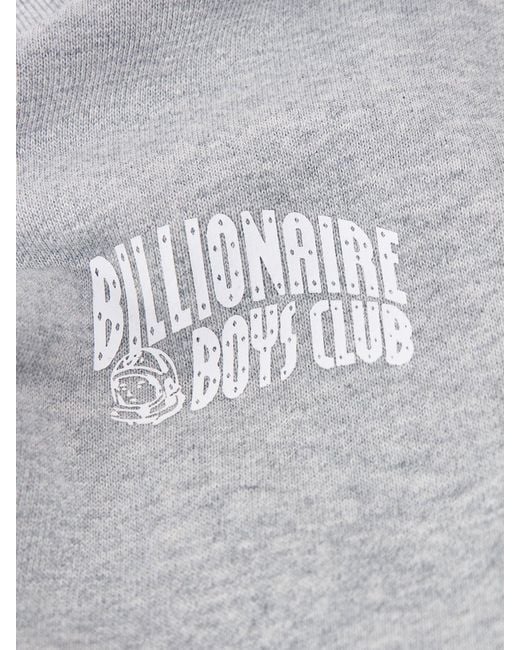BBCICECREAM Gray Small Arch Logo Crewneck for men