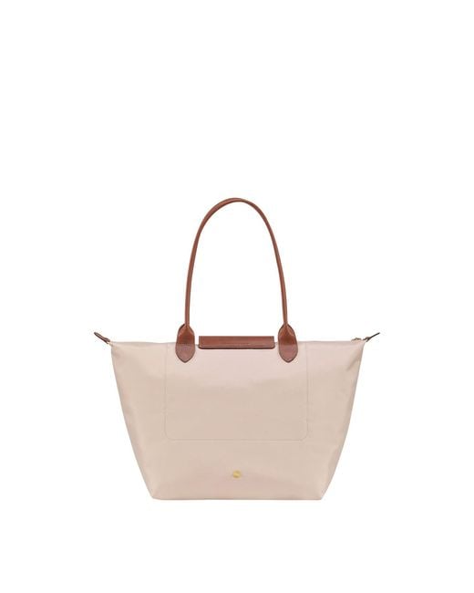 Longchamp Natural Le Pliage Original Large Tote Bag