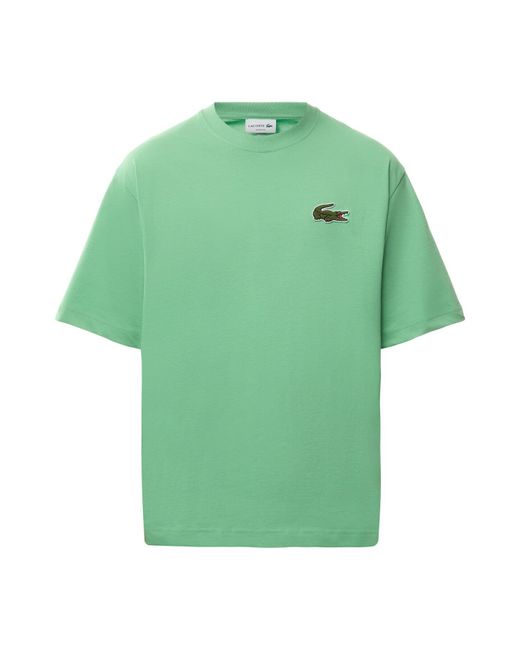 Lacoste Green Mid Croc Tee for men