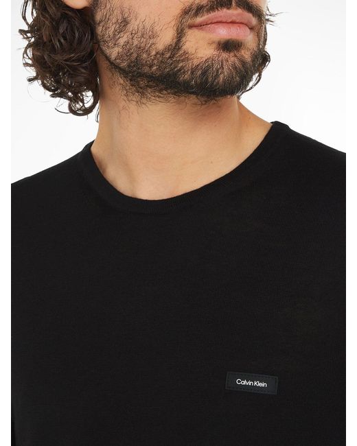 Calvin Klein Black Jumper for men