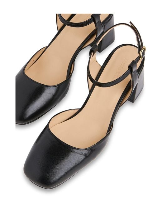 Whistles White Women's Matilda Block Heel Shoe