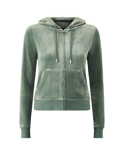 Juicy Couture Green Robertson Class Hoodie